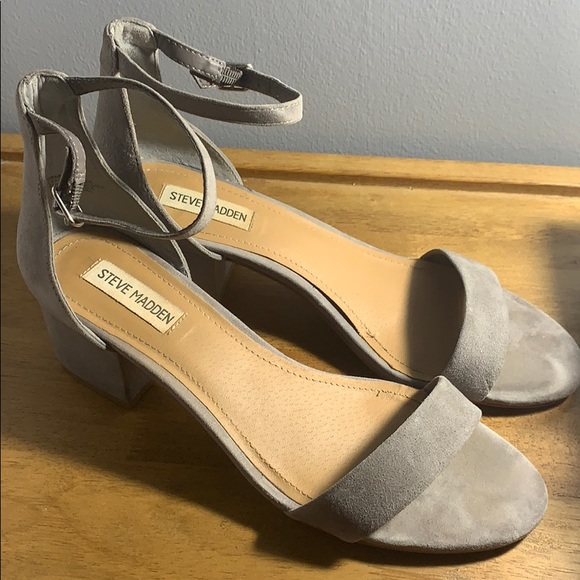 Steve Madden Shoes - Steve Madden Grey Heels
